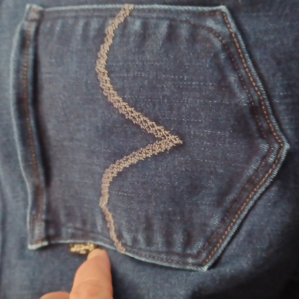 Levis Perfectly Shaping 512 Bootcut Sz.20W. L.28".W.39".R.10.5". Stretch! - Picture 9 of 10